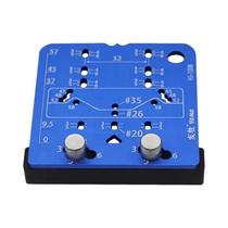 Ferramenta De Marcenaria Para Guia De Perfuração De Dobradiça Oculta De 35mm Em Liga De Alumínio