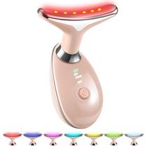 Ferramenta de massagem facial e pescoço VGY 7 em 1 com terapia de luz vermelha Ferramenta de massagem facial e pescoço VGY 7 em 1 com terapia de luz vermelha
