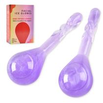 Ferramenta de massagem facial Ice Globes Lazzybeauty Cooling