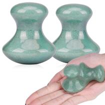 Ferramenta de Massagem Facial Ideayard Gua Sha de Jade - 2 Unidades Ferramenta de Massagem Facial Ideayard Gua Sha de Jade - 2 Unidades