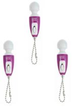 Ferramenta de Massagem Gajoin Mini Chaveiro Roxo 3 Unidades 6,5 cm Ferramenta de Massagem Gajoin Mini Chaveiro Roxo 3 Unidades 6,5 cm