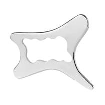 Ferramenta De Massagem Gua Sha Em Aço Inoxidável, Faca De Raspar Metálica Para Alívio Da Dor Em