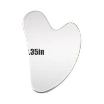 Ferramenta De Massagem Gua Sha Em Aço Inoxidável Para Cuidados Com a Pele Facial, Placa Gua Sha