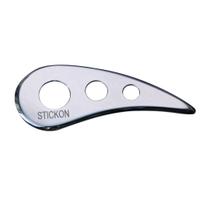 Ferramenta de Massagem STICKON Gua Sha em Aço Inoxidável Formato H