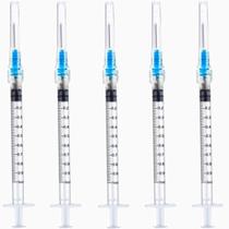 Ferramenta de medição de amostras de laboratório DM YOSLEB 1mL 23Gauge Luer Lock x50