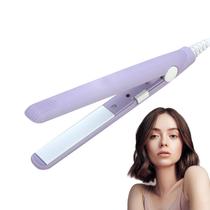 Ferramenta de modelagem de cabelo Betued Mini Curling Iron Straightener Purple