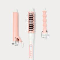 Ferramenta de modelagem INH Hair 3 em 1 Quick Change Styler com 3 cabeças Ferramenta de modelagem INH Hair 3 em 1 Quick Change Styler com 3 cabeças