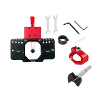 Ferramenta De Perfuração Rápida Para Dobradiças De Porta Ocultas De 35mm, Ajustável, Para Armários