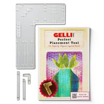 Ferramenta de Posicionamento de Papel Gelli Arts Perfect Placement Ferramenta de Posicionamento de Papel Gelli Arts Perfect Placement