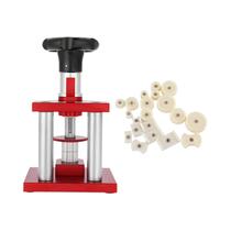 Ferramenta De Pressão Para Tampa De Relógio Com Bezel De Cristal Com 20 Matrizes Tipo Parafuso Para