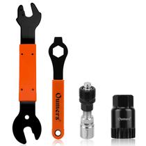 Ferramenta de remoção de pedal de bicicleta e braço de manivela Oumers 4 PCS Set