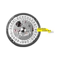 Ferramenta De Reparação De Relógio Mecânico Automático Com Mostrador Preto Movimento Nh35 Coroa 3.8 Ferramenta De Reparação De Relógio Mecânico Automático Com Mostrador Preto Movimento Nh35 Coroa 3.8