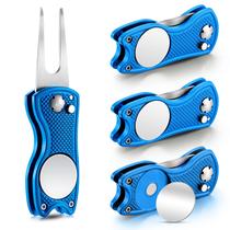 Ferramenta de reparo Golf Divot Skylety Metal com marcador magnético de bola Ferramenta de reparo Golf Divot Skylety Metal com marcador magnético de bola