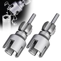 Ferramenta de rosqueamento de tubos, furadeira elétrica, kit de rosqueador de PVC 1/2 3/4 Ferramenta de rosqueamento de tubos, furadeira elétrica, kit de rosqueador de PVC 1/2 3/4