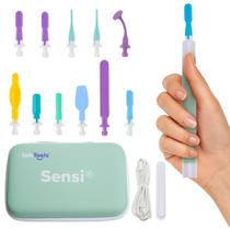 Ferramenta de Terapia da Fala TalkTools Sensi Recarregável com 12 Pontas