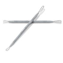 Ferramenta extratora de manchas para remover cravos pretos 2 em 1 em aço inoxidável