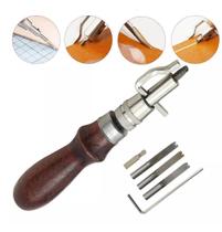 Ferramenta Frisador Groover Desquinador Couro Artesanato 7x1