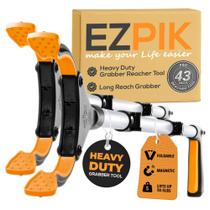Ferramenta Grabber Reacher EZPIK Pro 43 dobrável para idosos, pacote com 2 Ferramenta Grabber Reacher EZPIK Pro 43 dobrável para idosos, pacote com 2