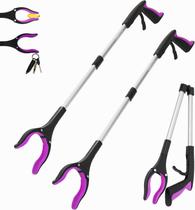 Ferramenta Grabber Reacher GrabRunner de 32 cm com ponta magnética, pacote com 2
