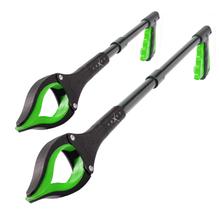Ferramenta Grabber Reacher Pacote com 2 Versão atualizada, palito dobrável de 19/32 polegadas Ponta magnética de alta aderência, ferramenta leve de coleta de lixo Claw Reacher, para alcançar idosos, Luxet (verde) Ferramenta Grabber Reacher Pacote com 2 Versão atualizada, palito dobrável de 19/32 polegadas Ponta magnética de alta aderência, ferramenta leve de coleta de lixo Claw Reacher, para alcançar idosos, Luxet (verde)
