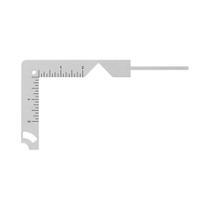 Ferramenta Guia 5 Em 1 De Aço Inoxidável Para Marcação De Livros, Cadernos E Scrapbooking Com Régua