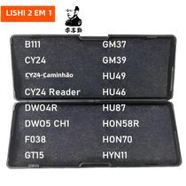 Ferramenta Lishi 2 Em 1 Para Reconstrução De Motor B111 Cy24 Dwo4r Dwo5 F038 Gt15 Gm37 Gm39 Hu49