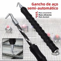 Ferramenta Manual Automática Para Torcer Arame De 300mm Com Gancho Reto Para Suprimentos De Ferro