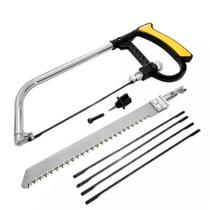 Ferramenta Mini Arco de Serra 7 em 1: Compacta e Eficiente para Cortes Variados