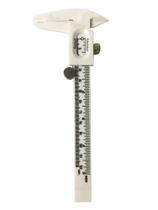 Ferramenta Mini Pinça De Medição Deslizante Portátil Vernier De Plástico