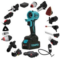 Ferramenta Multifuncional 16 Em 1 Bateria De 21v Com Maleta