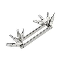 Ferramenta Multifuncional 8 Em 1 Para Bicicleta, Chave Hexagonal Portátil Em Aço CRV, Chave De Roda