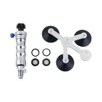 Ferramenta Multifuncional De Aço Inoxidável Para Reparo De Vidros Automotivos: Bomba De Vácuo E Ferramenta Multifuncional De Aço Inoxidável Para Reparo De Vidros Automotivos: Bomba De Vácuo E