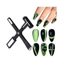 Ferramenta Multifuncional De Design De Manicure Com Ímã Para Gel De Unhas Cat Eye 5 Em 1, Ímã Forte