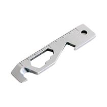 Ferramenta Multifuncional EDC 10 Em 1 Para Sobrevivência, Chaveiro, Régua, Abridor De Garrafas Para