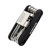 Ferramenta Multifuncional Portátil 12 Em 1 Para Bicicleta: Cortador De Corrente, Chave Hexagonal,