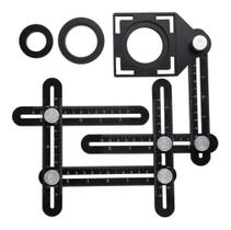 Ferramenta multifuncional regua medição cortes piso madeira Ferramenta multifuncional regua medição cortes piso madeira