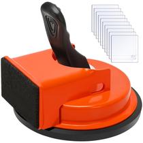 Ferramenta para corrigir frestas no piso com 10 adesivos reutilizáveis, ventosa aprimorada para pisos laminados e vinílicos, kit profissional reforçado para reparar frestas em piso vinílico e assoalho de madeira Ferramenta para corrigir frestas no piso com 10 adesivos reutilizáveis, ventosa aprimorada para pisos laminados e vinílicos, kit profissional reforçado para reparar frestas em piso vinílico e assoalho de madeira