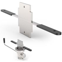 Ferramenta para Dreno de Resíduos para Pia de 3 Níveis em Cozinhas Comerciais, Ferramenta de Torção para Dreno de Resíduos e Alavanca para Dreno de Esgoto - Aço Inoxidável Reforçado