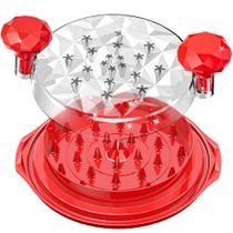 Ferramenta para triturar frango Beiyunee Twist Large com escova (vermelha) Ferramenta para triturar frango Beiyunee Twist Large com escova (vermelha)