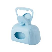 Ferramenta portátil Dog Pooper Scooper Bag Style Pet Waste Tool azul