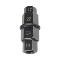 Ferramenta Profissional Antirrust 4 Em 1 Versátil Para Eixo Hexagonal De Motocicleta 3/8 Polegada 17