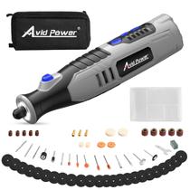 Ferramenta rotativa AVID POWER Cordless 8V 2.0 Ah com 60 acessórios
