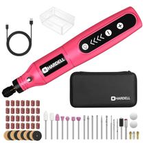Ferramenta rotativa HARDELL Mini 3.7V de 5 velocidades com 61 acessórios Ferramenta rotativa HARDELL Mini 3.7V de 5 velocidades com 61 acessórios