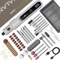 Ferramenta rotativa PHALANX 3,7 V com 70 acessórios, bateria de íon-lítio de 2,0 Ah Ferramenta rotativa PHALANX 3,7 V com 70 acessórios, bateria de íon-lítio de 2,0 Ah