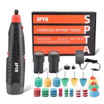 Ferramenta rotativa sem fio SPTA Mini Car Polisher 12V com 36 acessórios