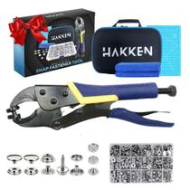 Ferramenta Snap Fastener HAKKEN Heavy Duty com aço inoxidável 210 Ferramenta Snap Fastener HAKKEN Heavy Duty com aço inoxidável 210