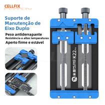 Ferramenta Universal Para Reparo De Celulares Mijing K22 pro Plataforma Fixa Com Rolamento Duplo