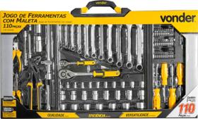 Ferramentas Automotivas Maleta Completa 110 Pçs Vonder