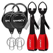 Ferramentas de amarração de nós de pesca com mosca Ferramenta SAMSFX Quick Knot Ferramentas de amarração de nós de pesca com mosca Ferramenta SAMSFX Quick Knot