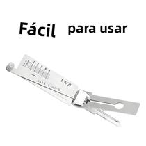 Ferramentas De Chaveiro 2 Em 1 Em Prata, Conjunto De Gancho E Pico De Precisão Para Desbloqueio E Ferramentas De Chaveiro 2 Em 1 Em Prata, Conjunto De Gancho E Pico De Precisão Para Desbloqueio E